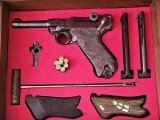 Çok temiz makarali parabellum luger P08