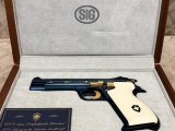 SİG SAUER P210 BLUE HELVETİCA