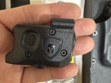 Glock 19 lar için özel set . Alta takılan şık kibar lazerli fener ve uyumlu kaydeks kılıf